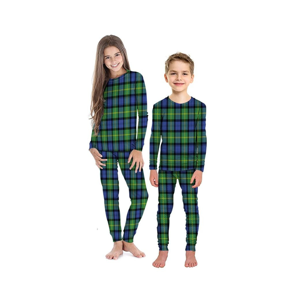 Gordon Old Ancient Tartan Plaid Pyjama Family Set