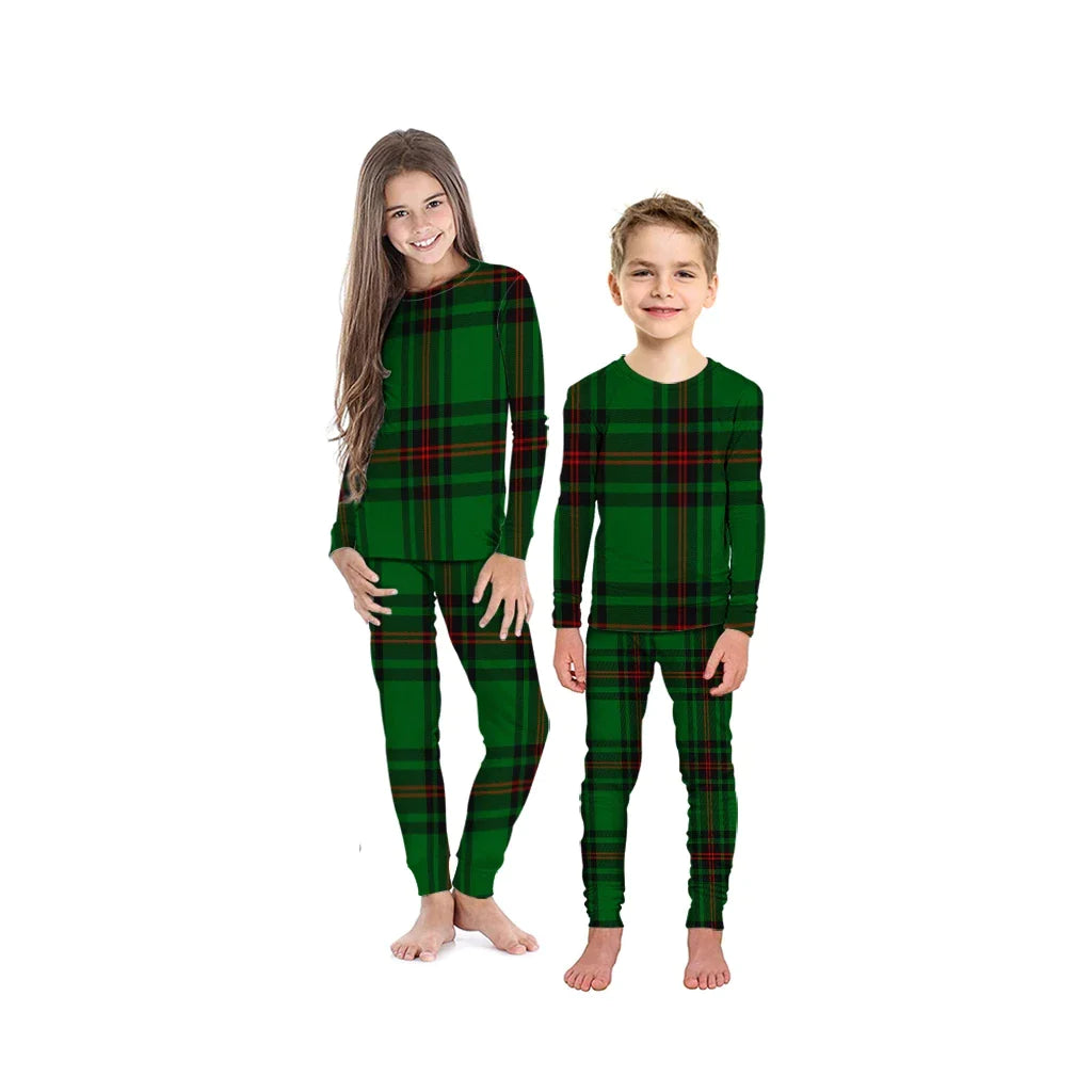 Ged Tartan Plaid Pyjama Family Set