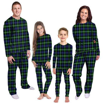 Baillie Modern Tartan Plaid Pyjama Family Set