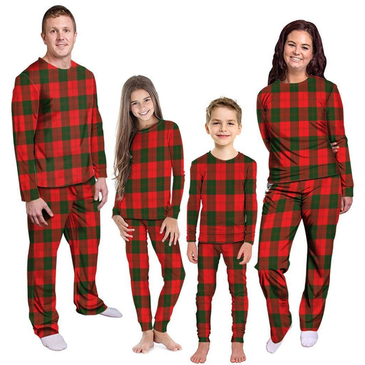 Erskine Modern Tartan Plaid Pyjama Family Set