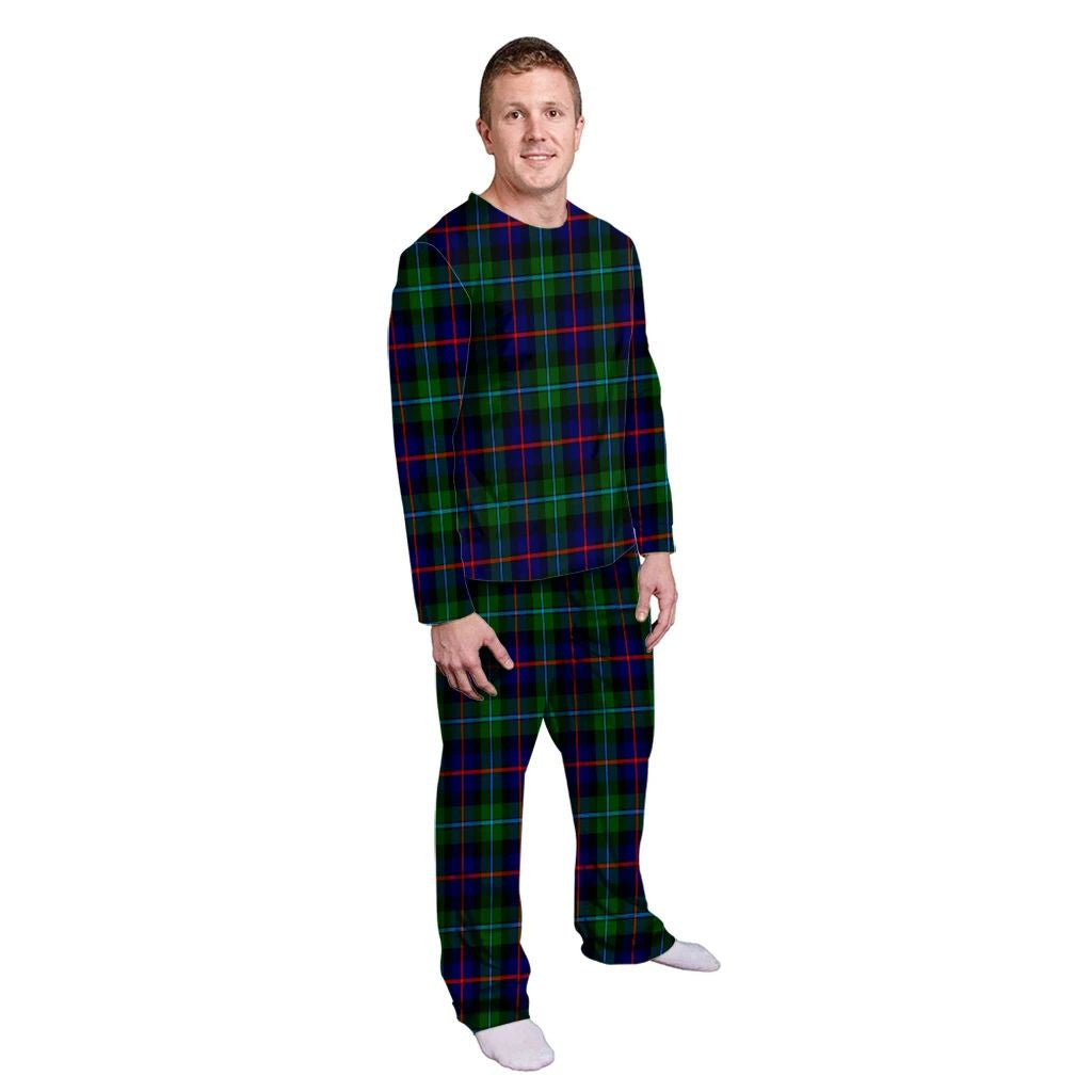 Calder Modern Tartan Plaid Pyjama Family Set