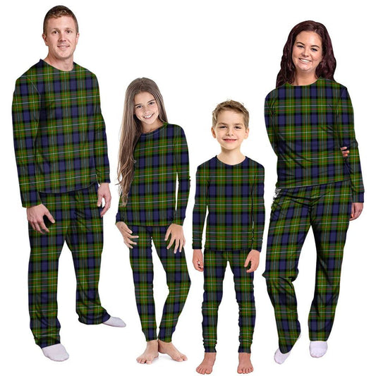 Ferguson Modern Tartan Plaid Pyjama Family Set