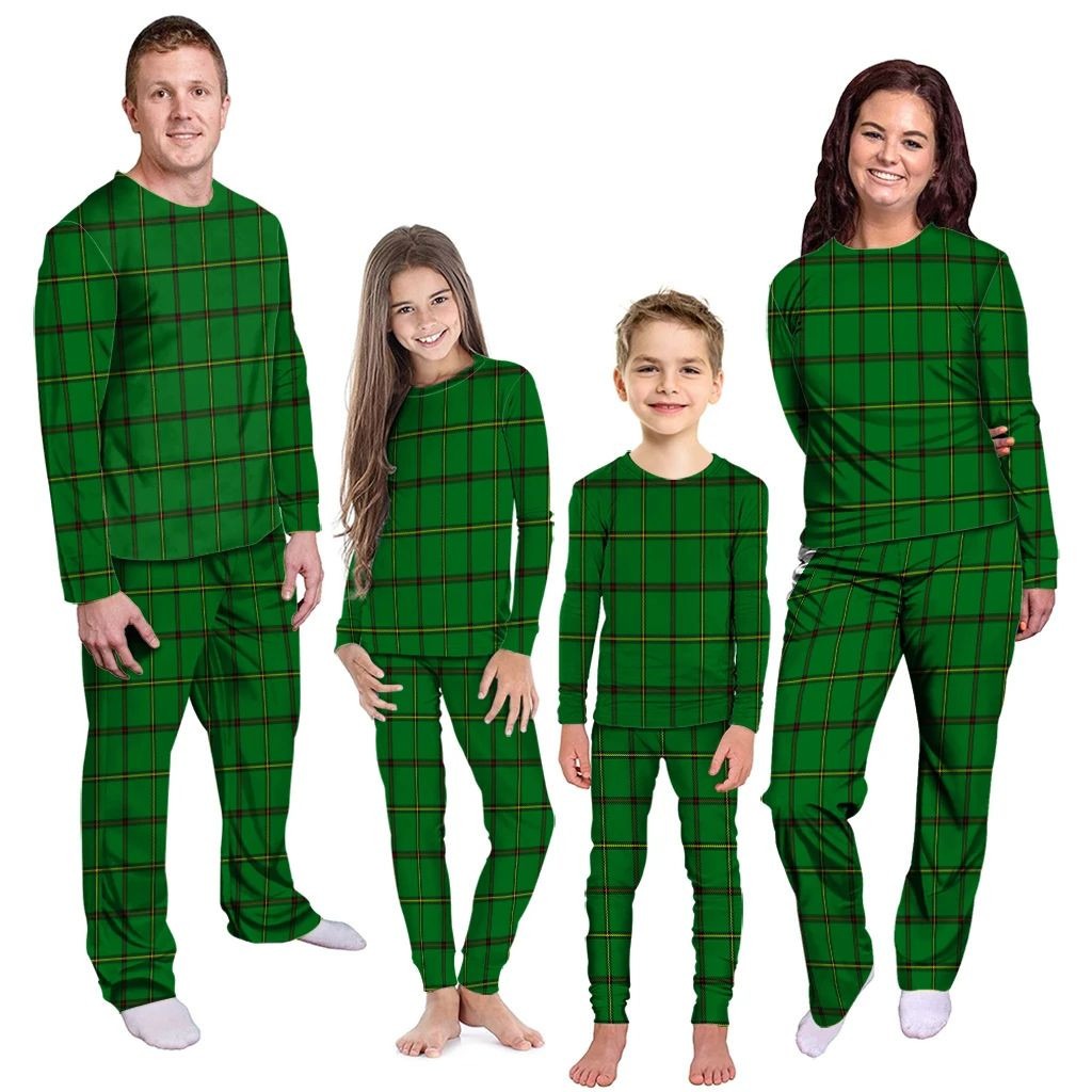 Don (Tribe-of-Mar) Tartan Plaid Pyjama Family Set