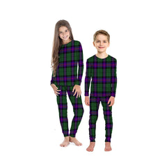 Armstrong Modern Tartan Plaid Pyjama Family Set