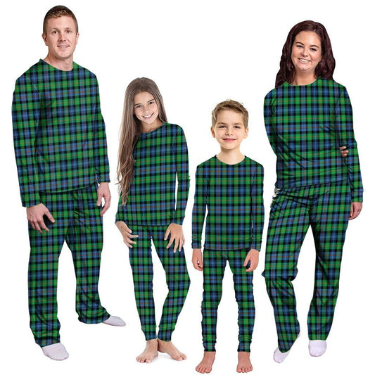 Murray of Atholl Ancient Tartan Plaid Pyjama Family Set