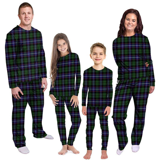 Galbraith Modern Tartan Plaid Pyjama Family Set