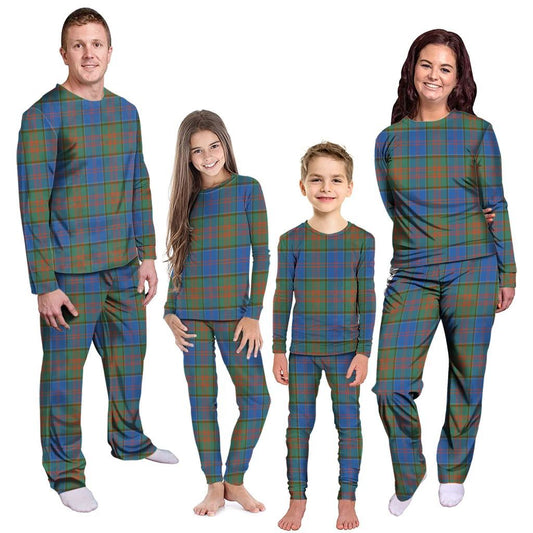 Stewart of Appin Hunting Ancient Tartan Plaid Pyjama Family Set