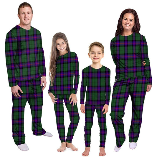 Armstrong Modern Tartan Plaid Pyjama Family Set