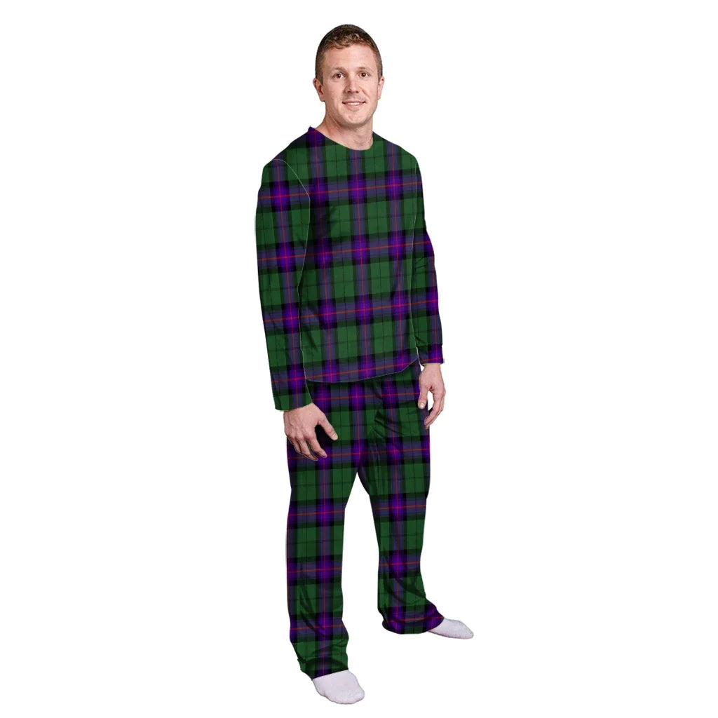 Armstrong Modern Tartan Plaid Pyjama Family Set