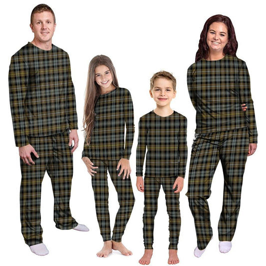 Campbell Argyll Weathered Tartan Plaid Pyjama Family Set