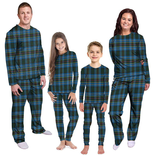 Cockburn Modern Tartan Plaid Pyjama Family Set