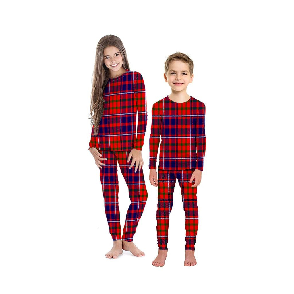 Cameron of Lochiel Modern Tartan Plaid Pyjama Family Set