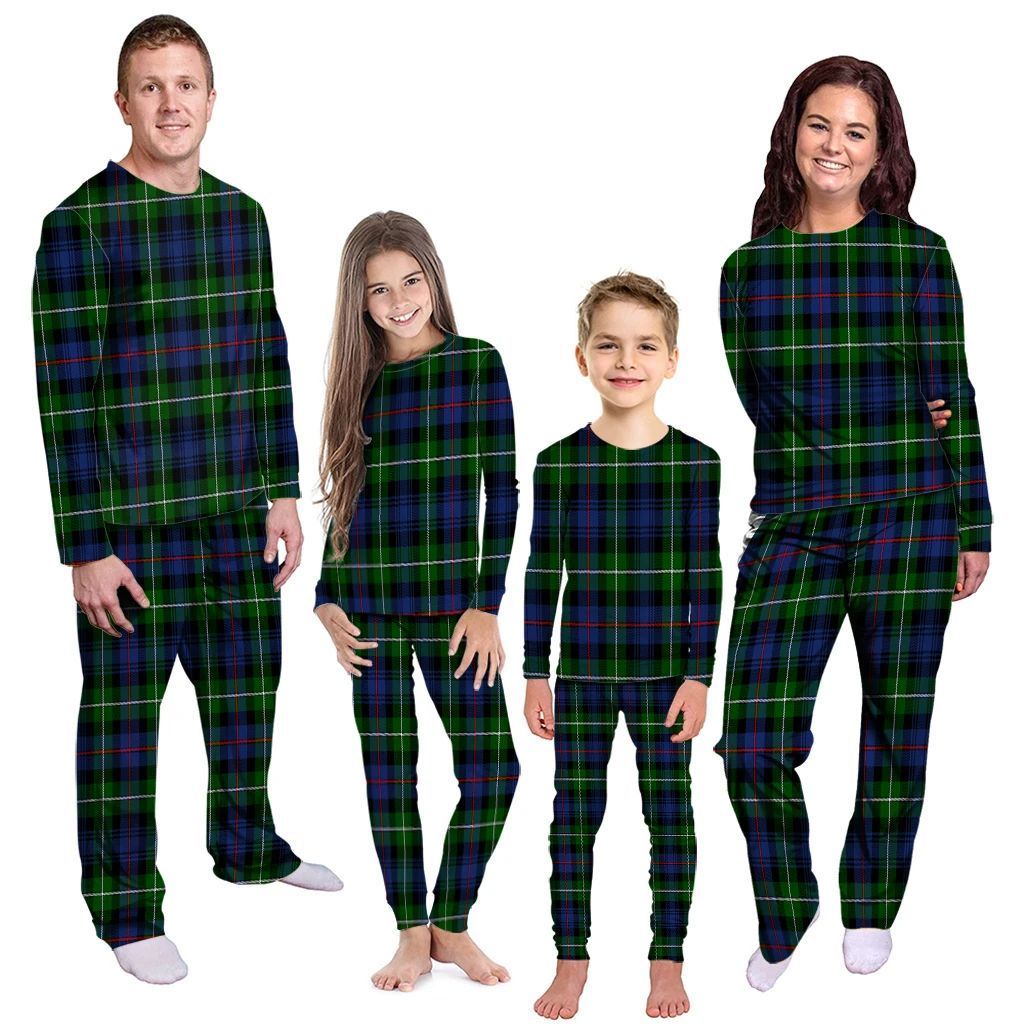 MacKenzie Modern Tartan Plaid Pyjama Family Set