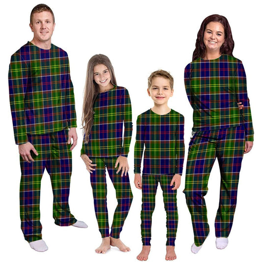 Dalrymple Tartan Plaid Pyjama Family Set