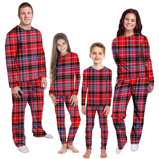 Straiton Tartan Plaid Pyjama Family Set