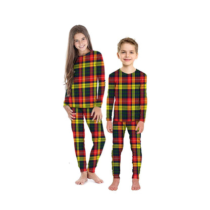 Buchanan Modern Tartan Plaid Pyjama Family Set