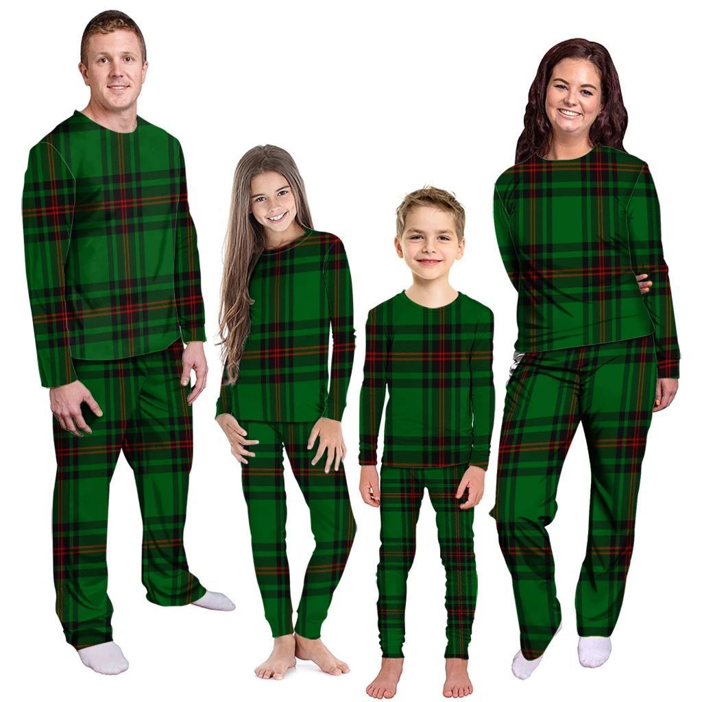 Orrock Tartan Plaid Pyjama Family Set