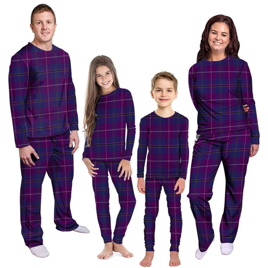 Pride of Glencoe Tartan Plaid Pyjama Family Set