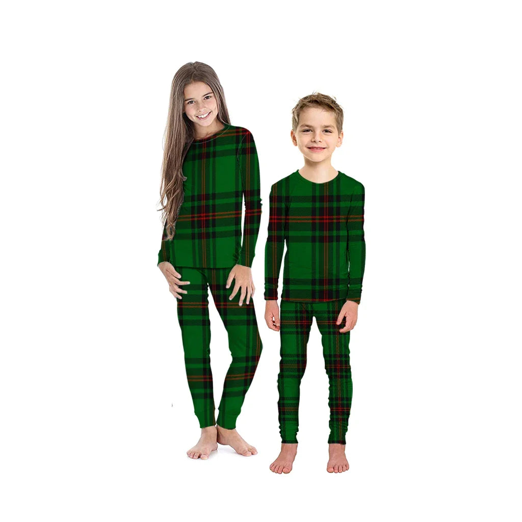 Orrock Tartan Plaid Pyjama Family Set