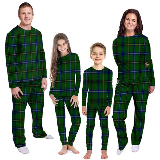 Henderson Modern Tartan Plaid Pyjama Family Set