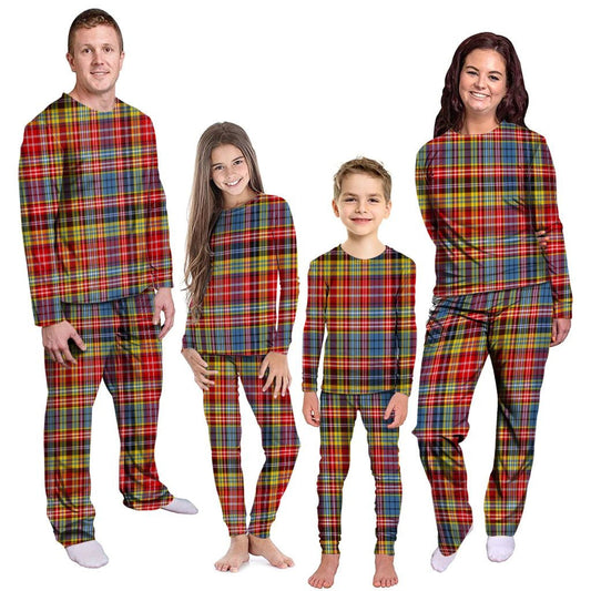 Ogilvie of Airlie Ancient Tartan Plaid Pyjama Family Set