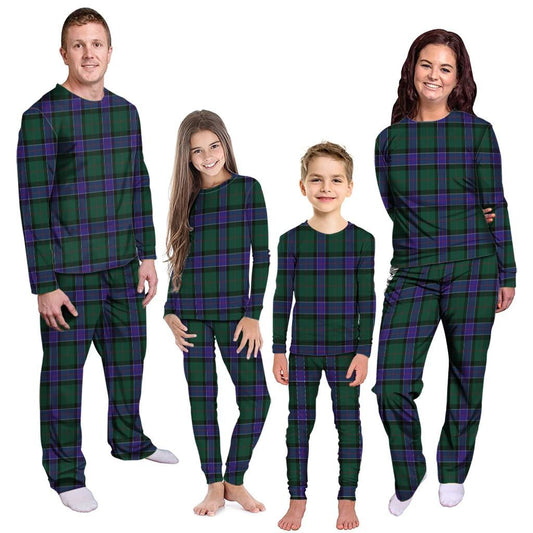 Sinclair Hunting Modern Tartan Plaid Pyjama Family Set