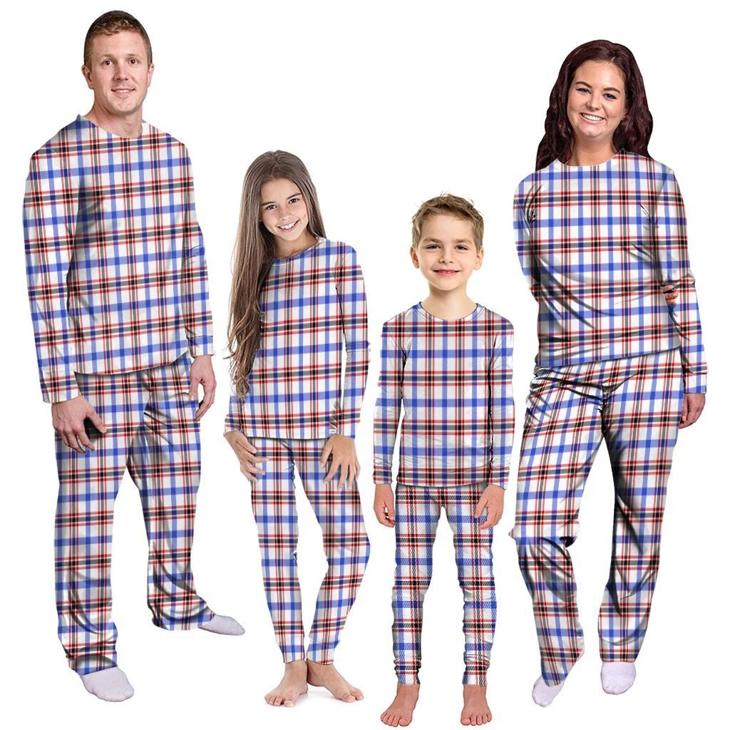 Boswell Modern Tartan Plaid Pyjama Family Set