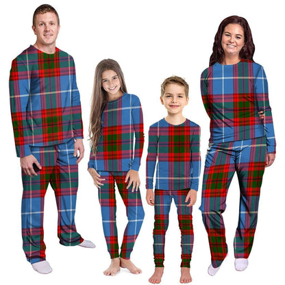 Crichton District Tartan Plaid Pyjama Family Set