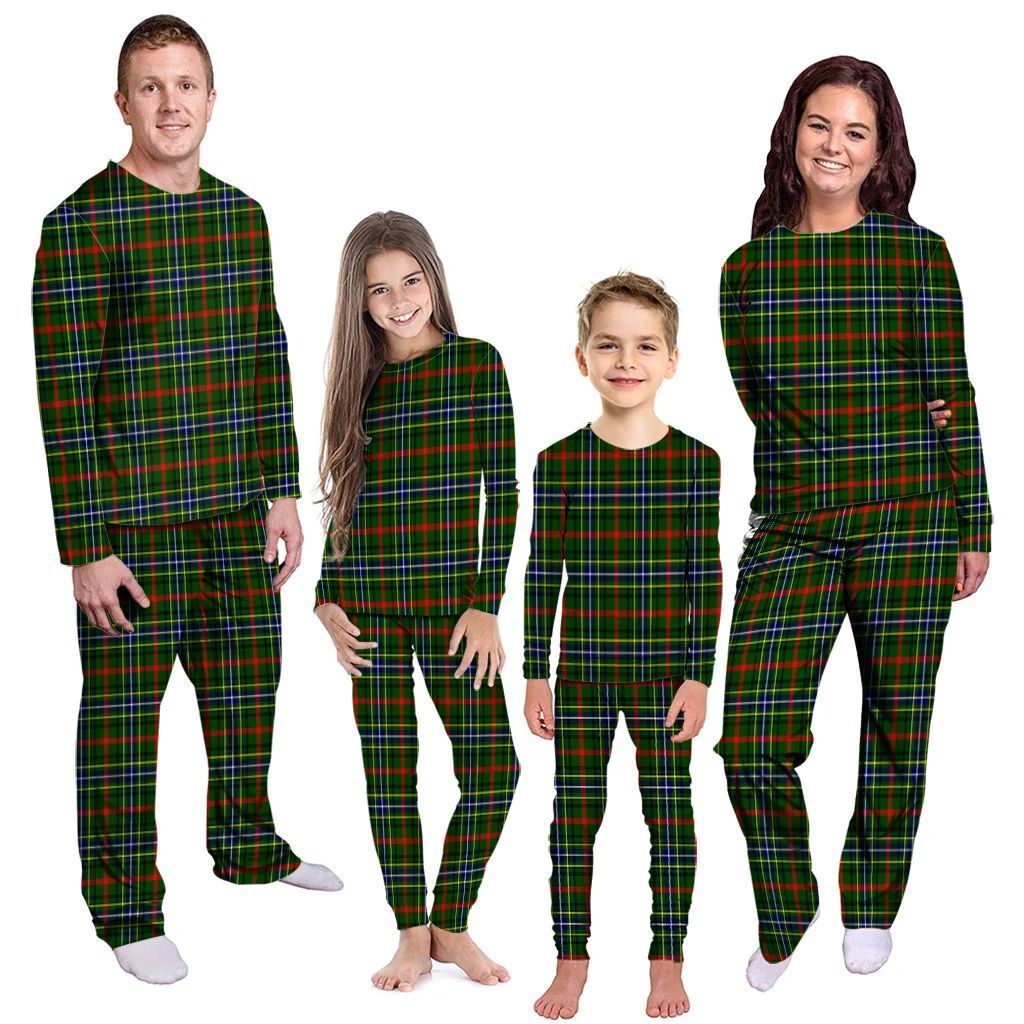Bisset Tartan Plaid Pyjama Family Set