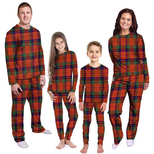 Nicolson Ancient Tartan Plaid Pyjama Family Set