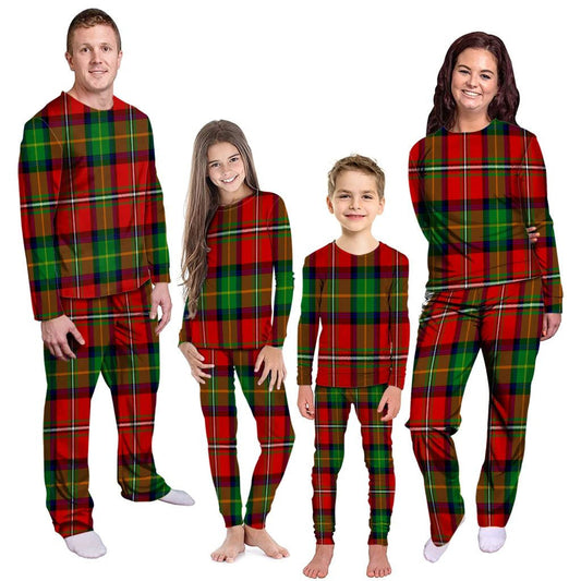 Fairlie Modern Tartan Plaid Pyjama Family Set