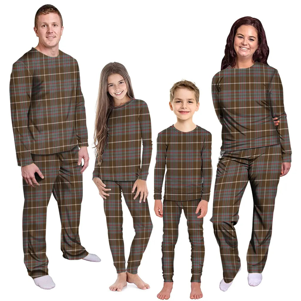MacIntyre Hunting Weathered Tartan Plaid Pyjama Family Set
