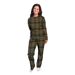 Stewart Hunting Weathered Tartan Plaid Pyjama Family Set
