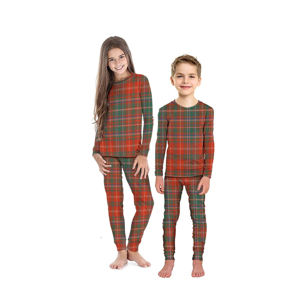 MacDougall Ancient Tartan Plaid Pyjama Family Set