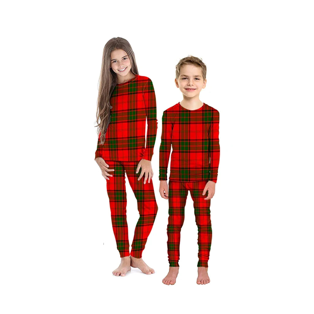 Maxtone Tartan Plaid Pyjama Family Set