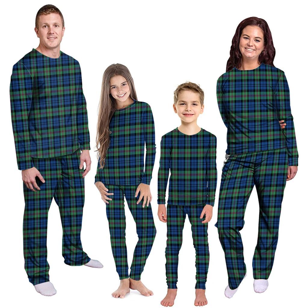 Baird Ancient Tartan Plaid Pyjama Family Set