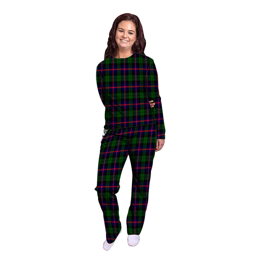 Urquhart Modern Tartan Plaid Pyjama Family Set