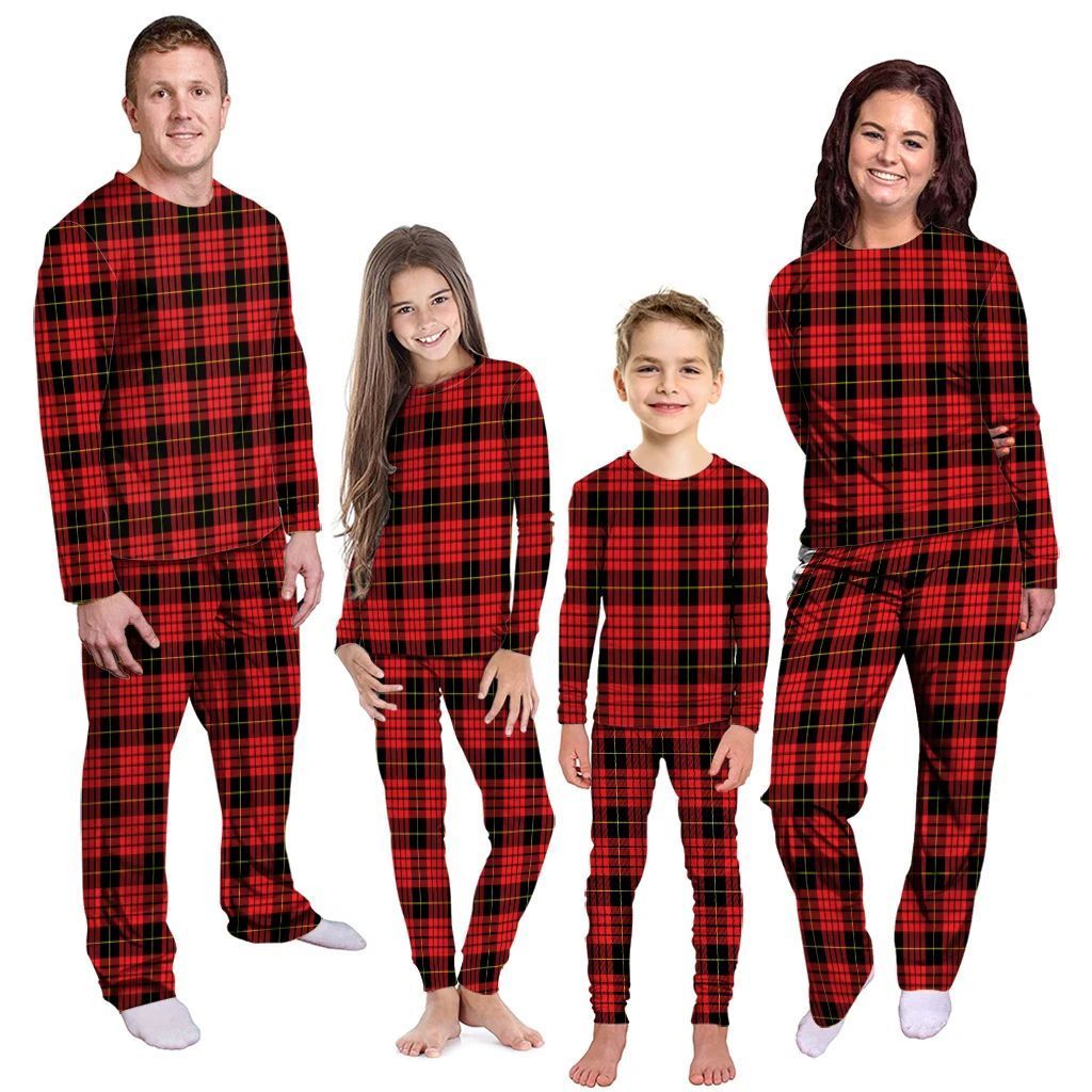 MacQueen Modern Tartan Plaid Pyjama Family Set