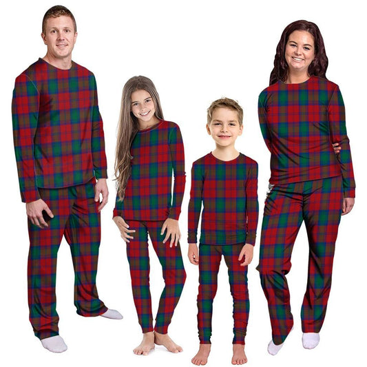 Lindsay Modern Tartan Plaid Pyjama Family Set