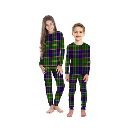 Whitefoord modern Tartan Plaid Pyjama Family Set