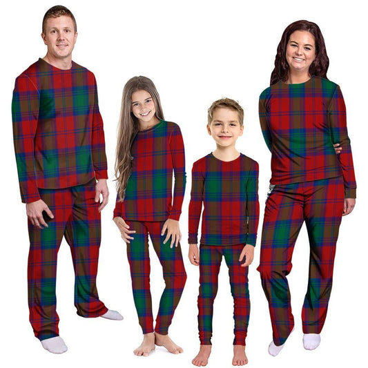 Fotheringham Modern Tartan Plaid Pyjama Family Set