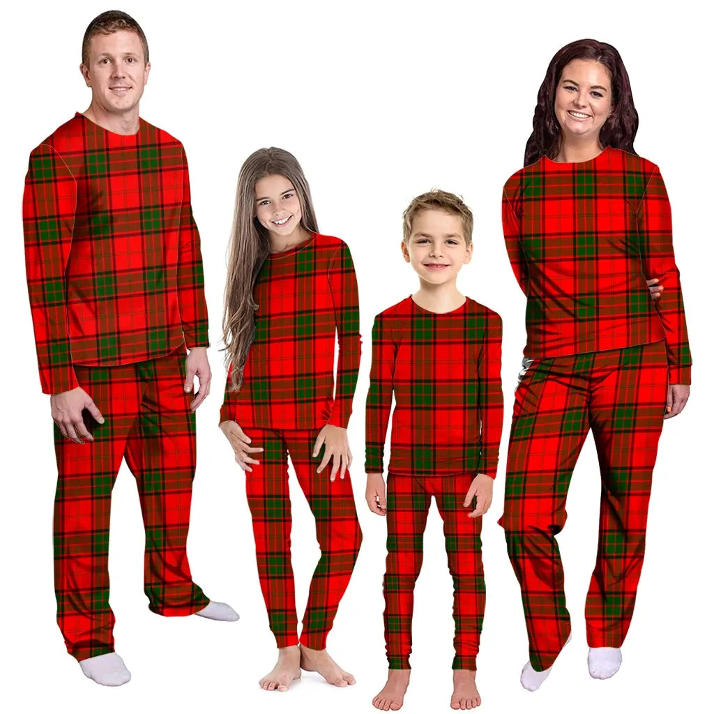 Maxtone Tartan Plaid Pyjama Family Set