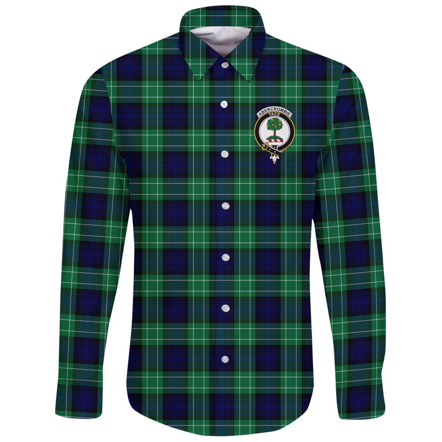 Abercrombie Tartan Long Sleeve Button Shirt Crest Style