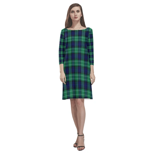 Abercrombie Tartan Round Neck Dress