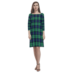 Abercrombie Tartan Round Neck Dress