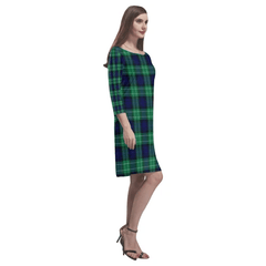 Abercrombie Tartan Round Neck Dress