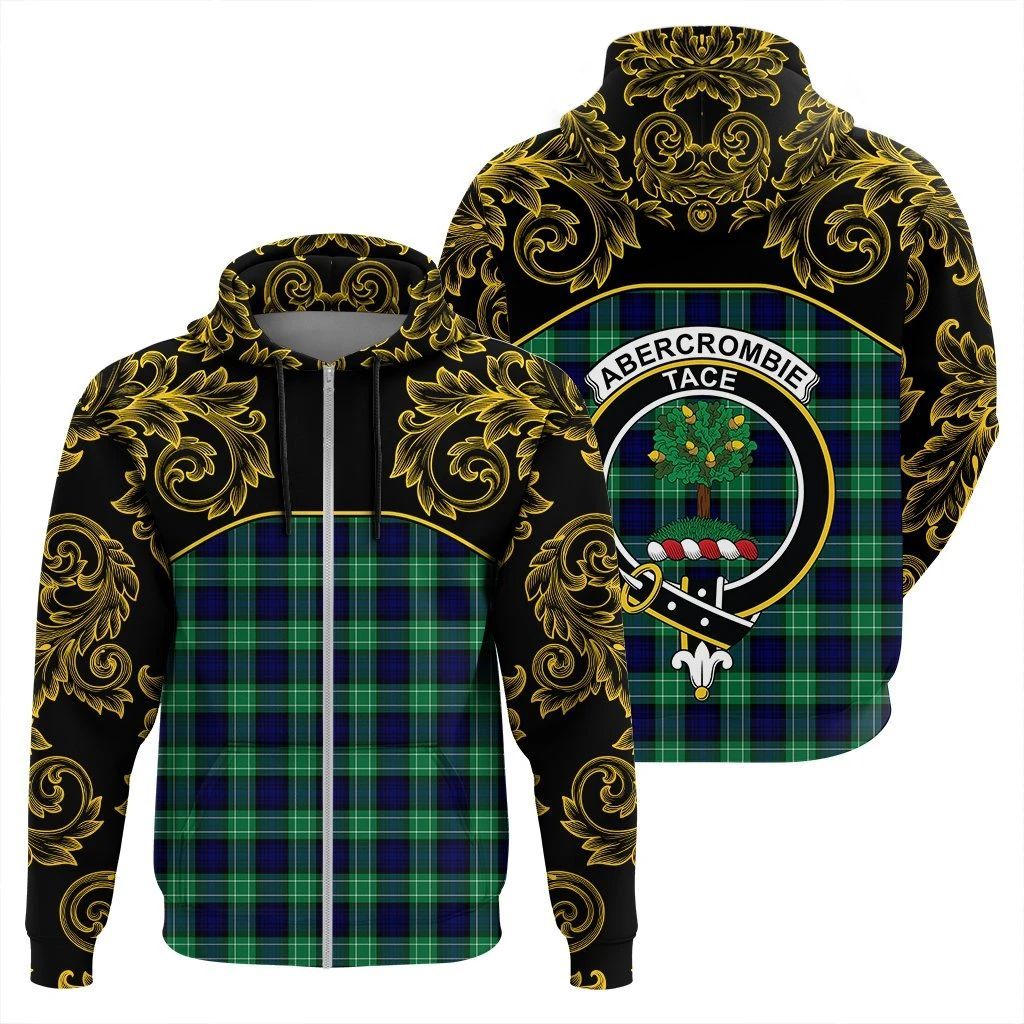 Abercrombie Tartan Zip Hoodie Empire Style