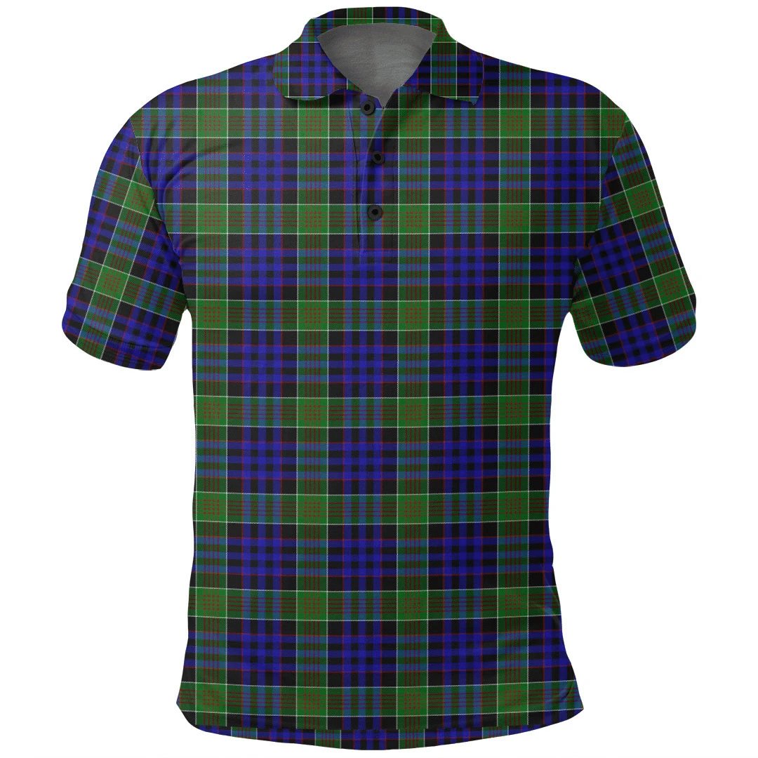 Newman Tartan Plaid Polo Shirt