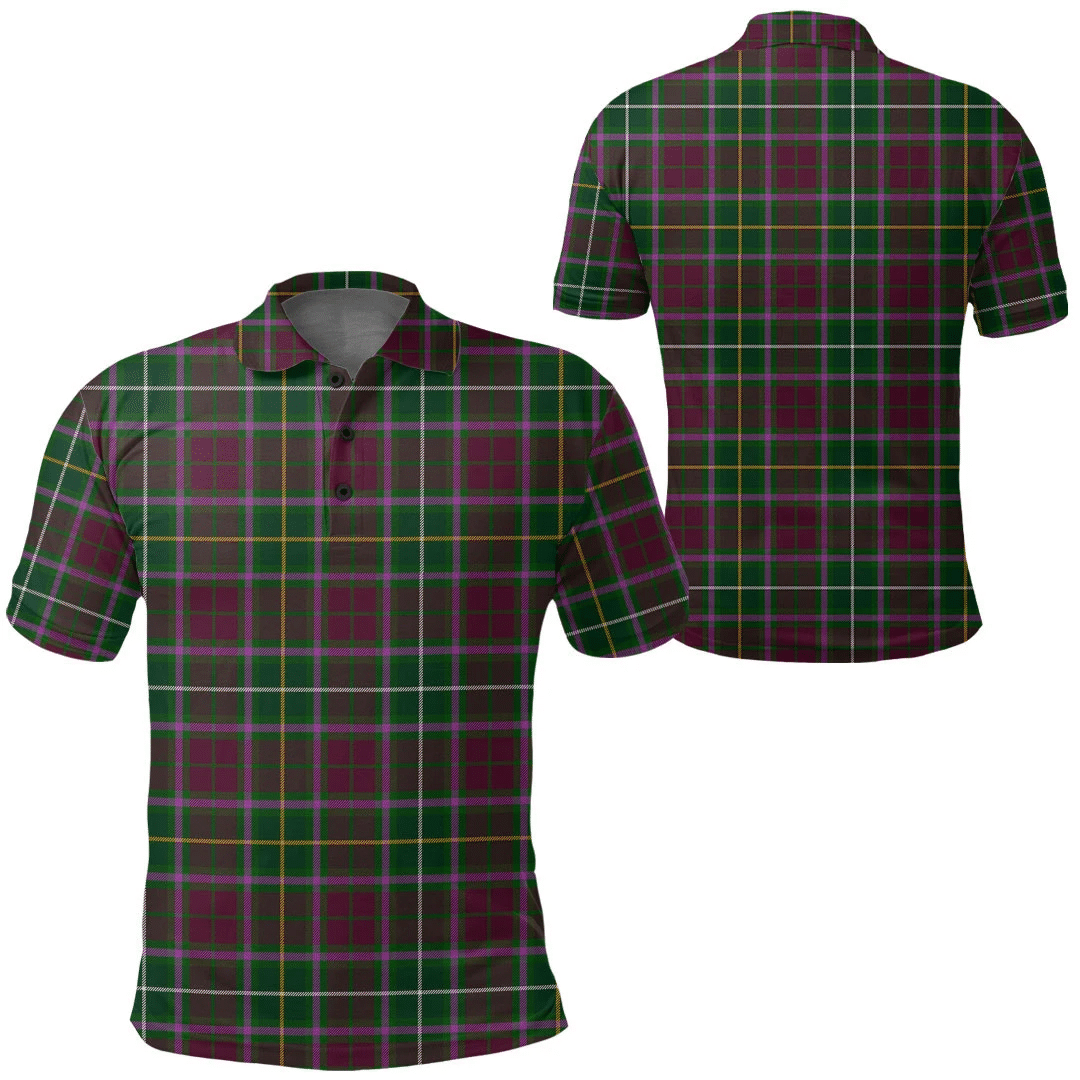 Crosbie Tartan Plaid Polo Shirt