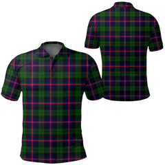 Urquhart Modern Tartan Plaid Polo Shirt